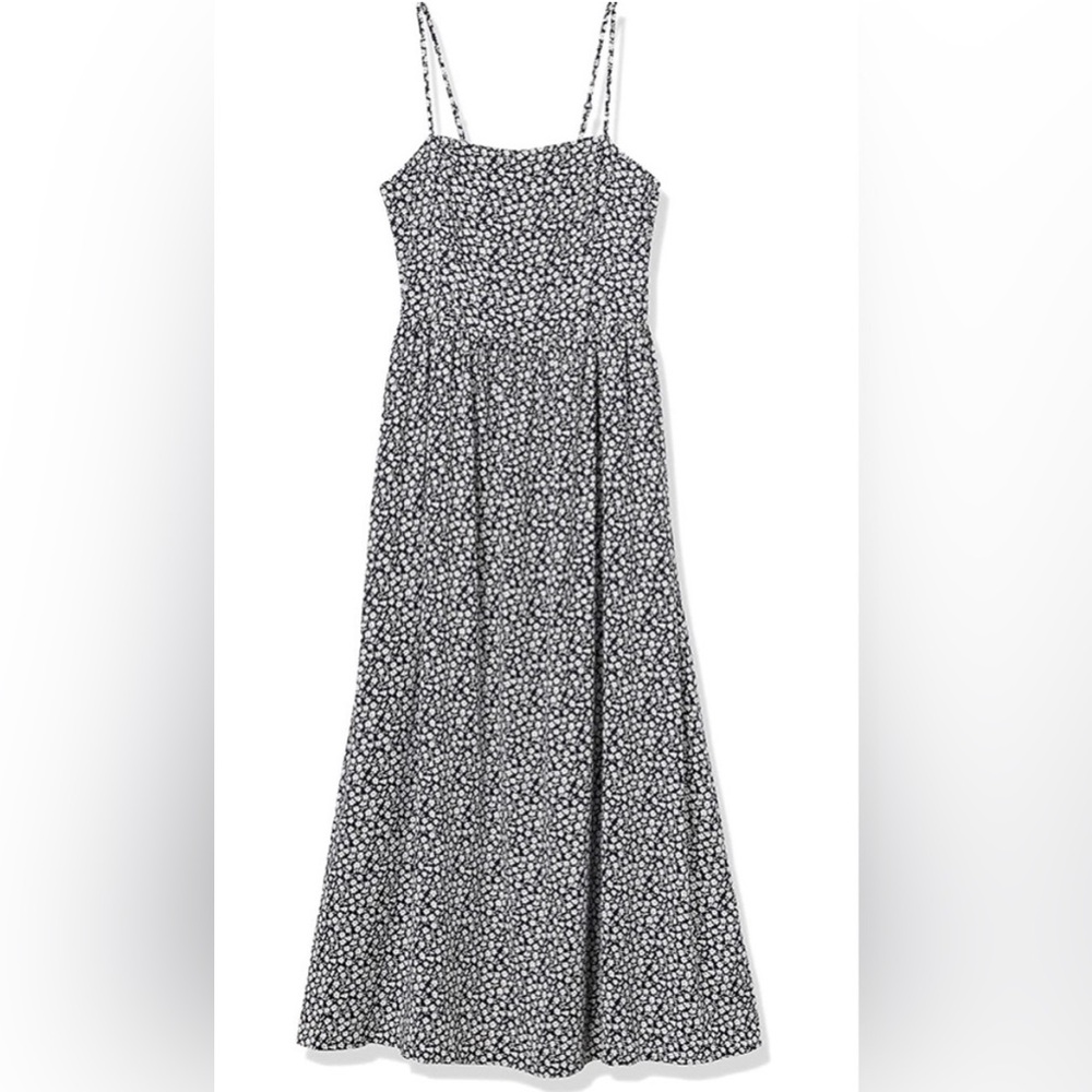 Goodthreads Blue and White Floral Maxi Dress